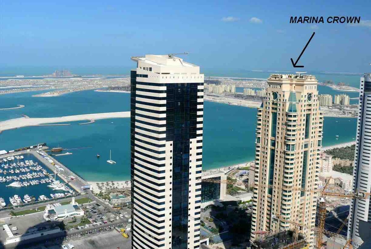 MARINA PALM VIEW APARTMENT NEXT TO BEACH & TRAM