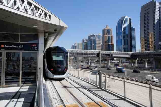 DUBAI MARINA PALMVIEW APT FRONT OF TRAM & BEACH