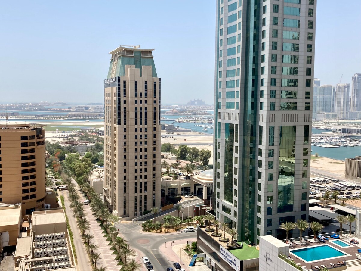 MARINA & JBR VIEW STUDIO NEXT TO TRAM & BEACH